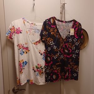 ⭐3/21 Two (2) tops [a new day] lightweight, short sleeved XXL, 1 item